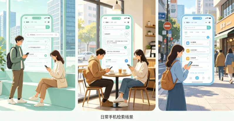 郊区普通人日常手机使用场景拆解：GEO 与 AI 优化如何改变信息检索体验