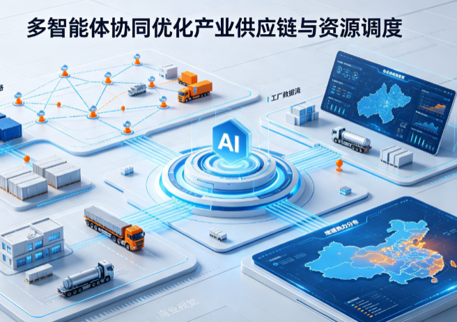 郊区AI 智能体 Geo 优化重塑产业链空间调度体系，打通仓储运输全链路